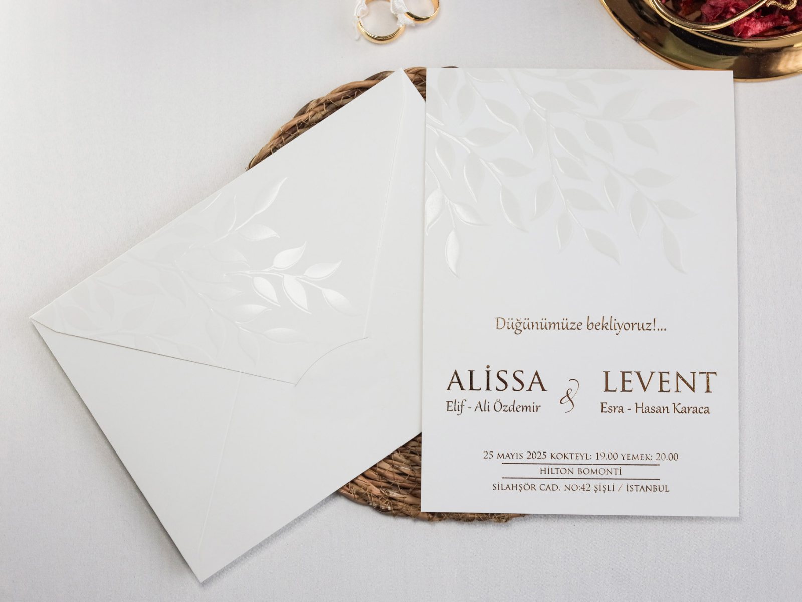 Armoni Davetiye/2414 Mühürsüz