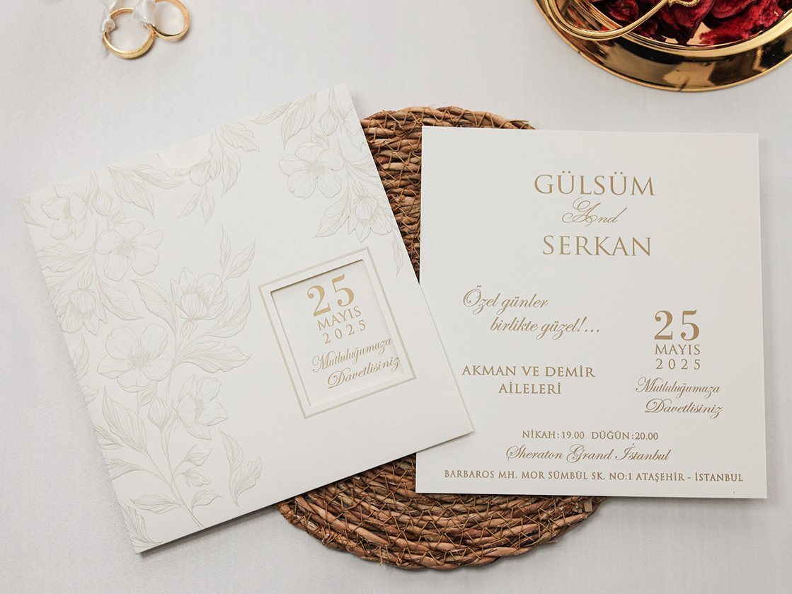 Armoni Davetiye/2453