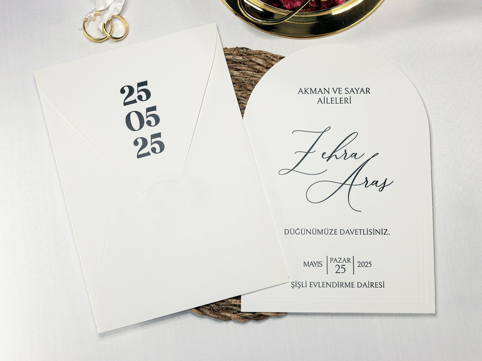 Armoni Davetiye/2432 Mühürsüz