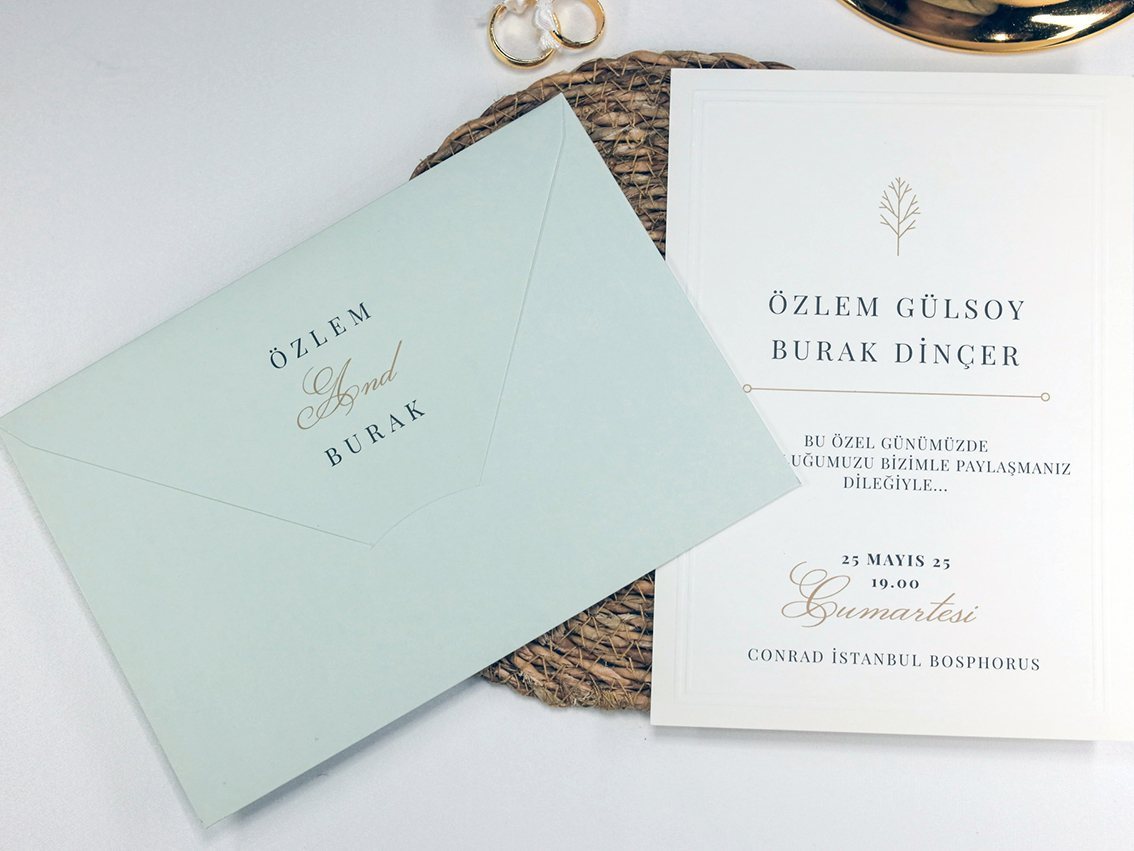 Armoni Davetiye/2440 Mühürsüz