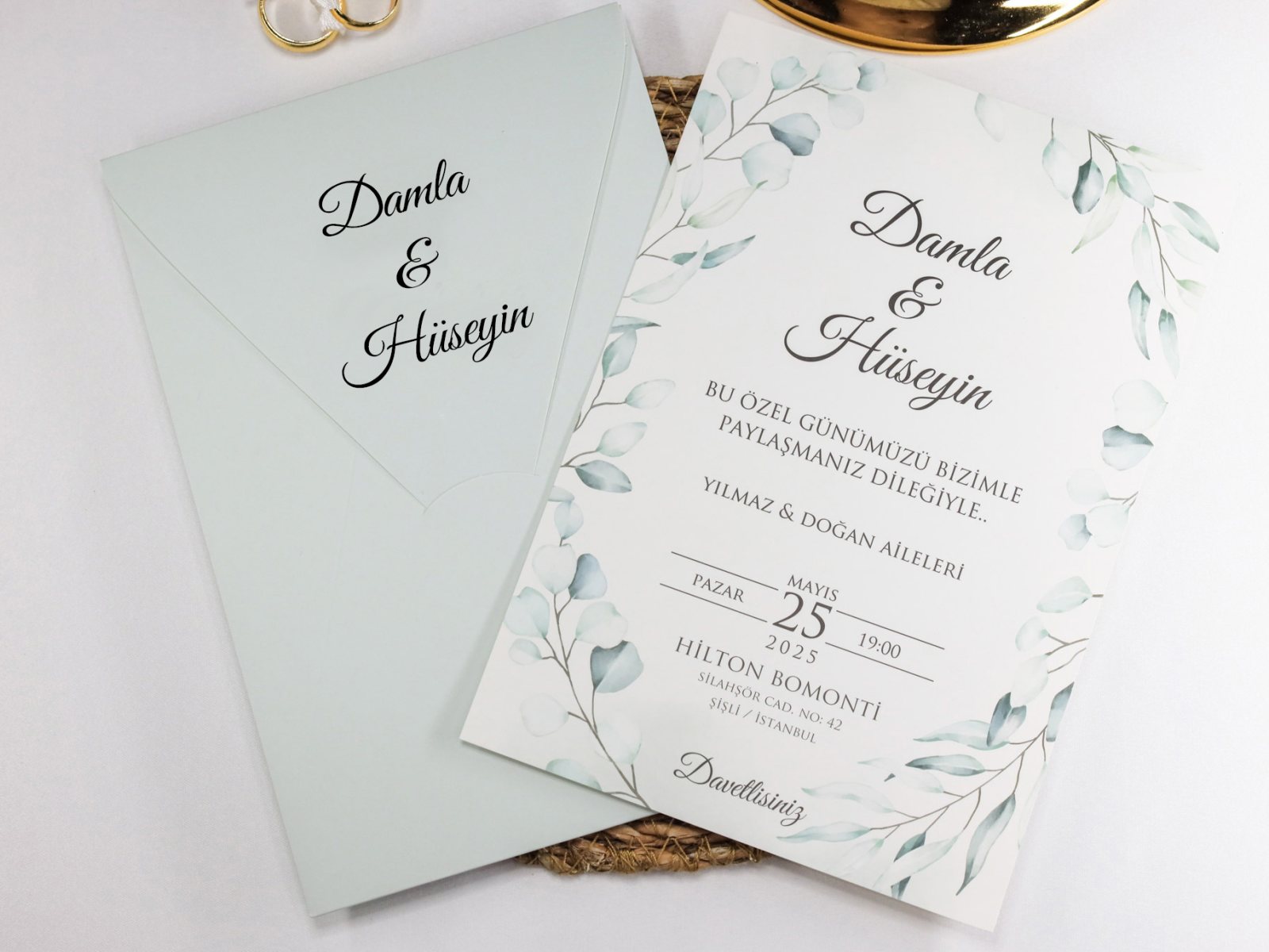 Armoni Davetiye/2410 Mühürsüz