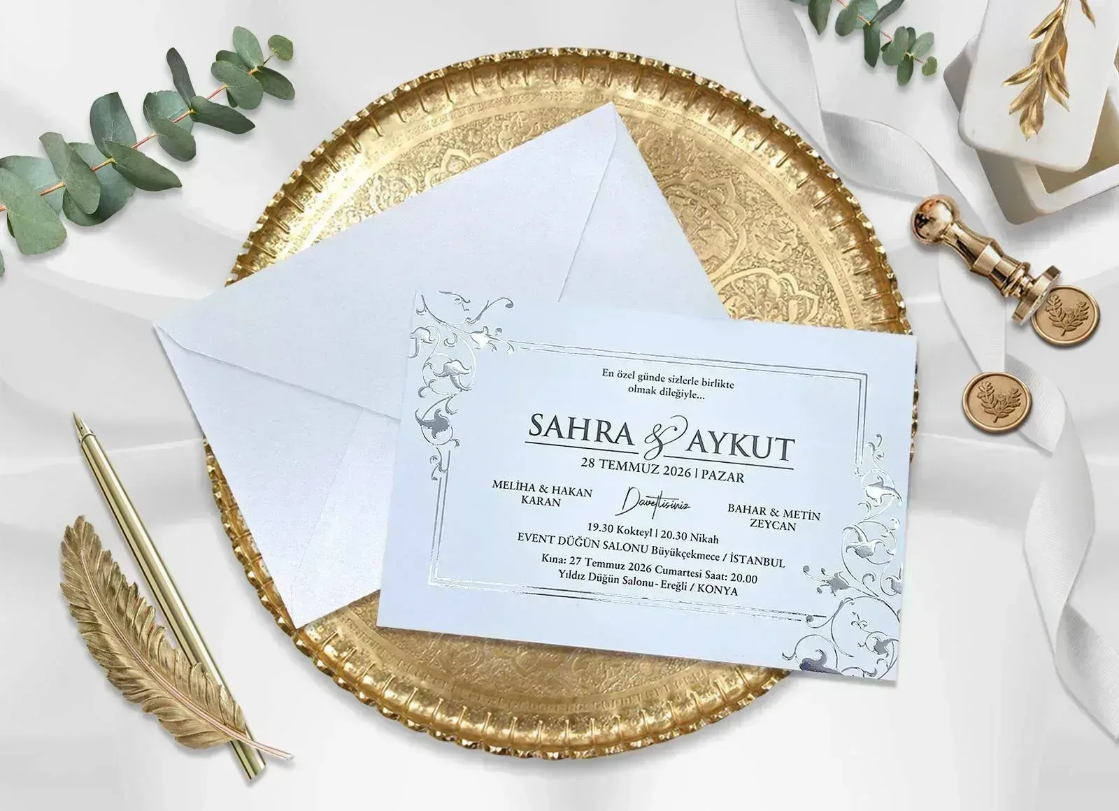 4092 Charisma Mia Davetiye