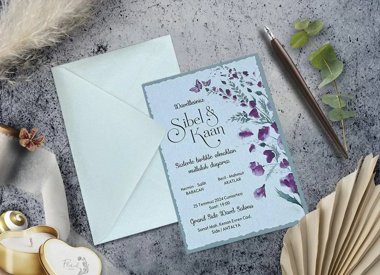 7064 Elegance Yeni Davetiye