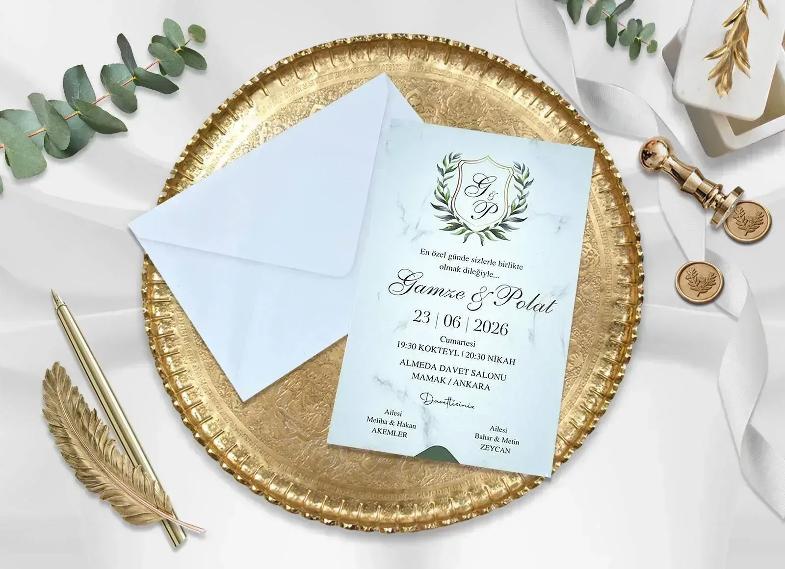 4060 Charisma Mia Davetiye