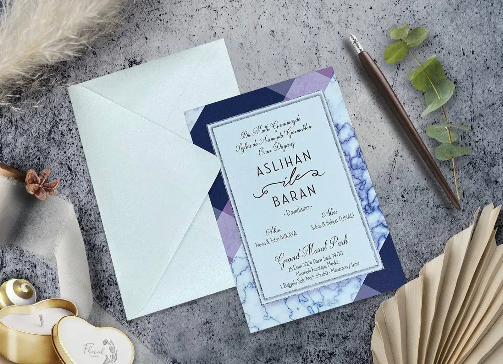 7062 Elegance Yeni Davetiye