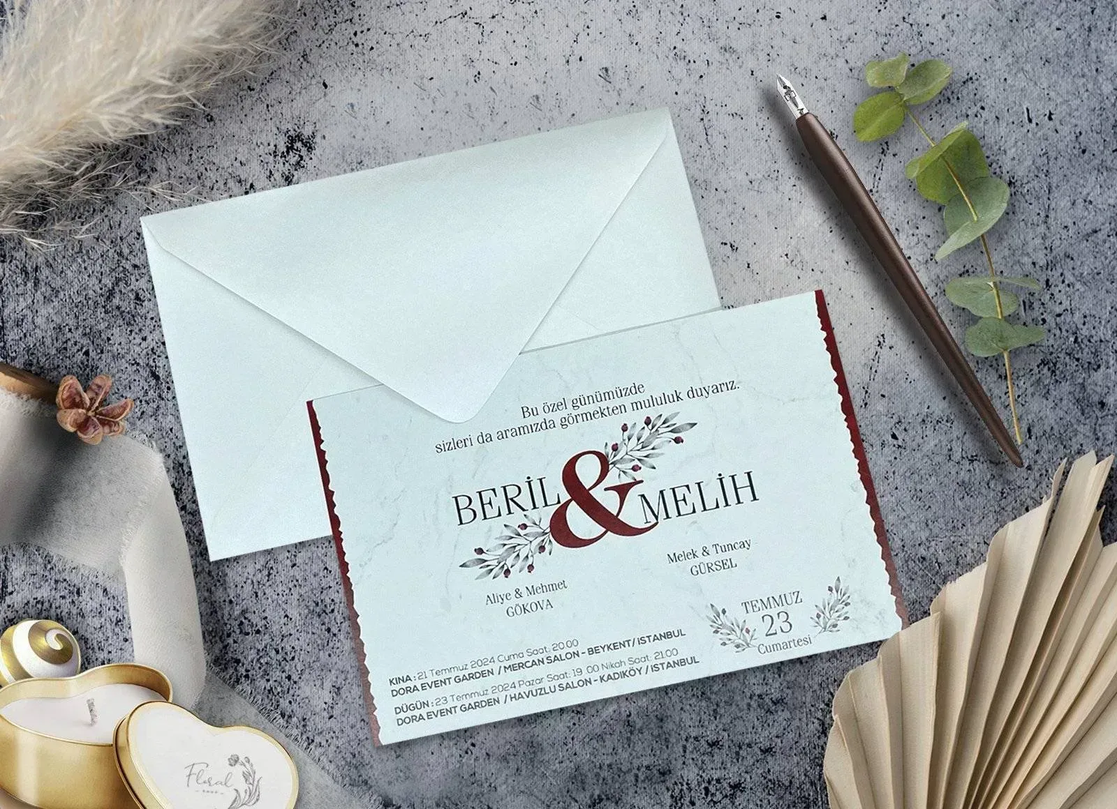 7041 Elegance Yeni Davetiye