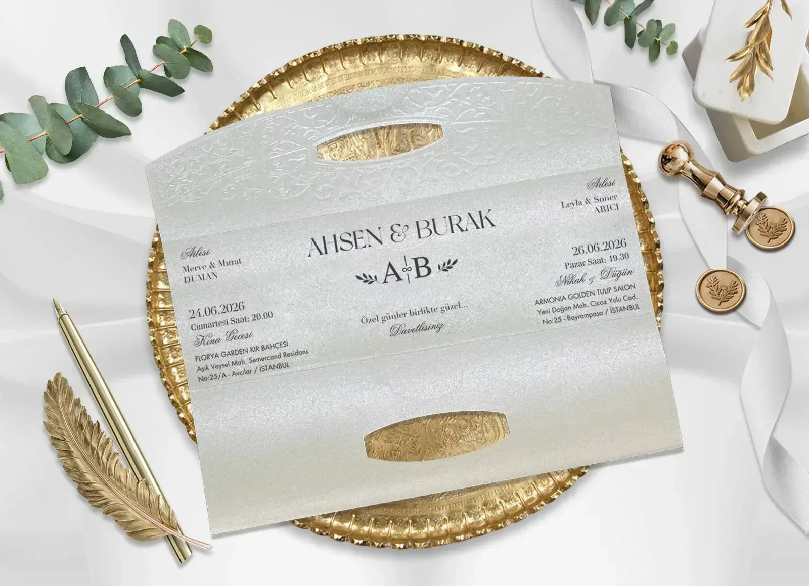 4094 Charisma Mia Davetiye