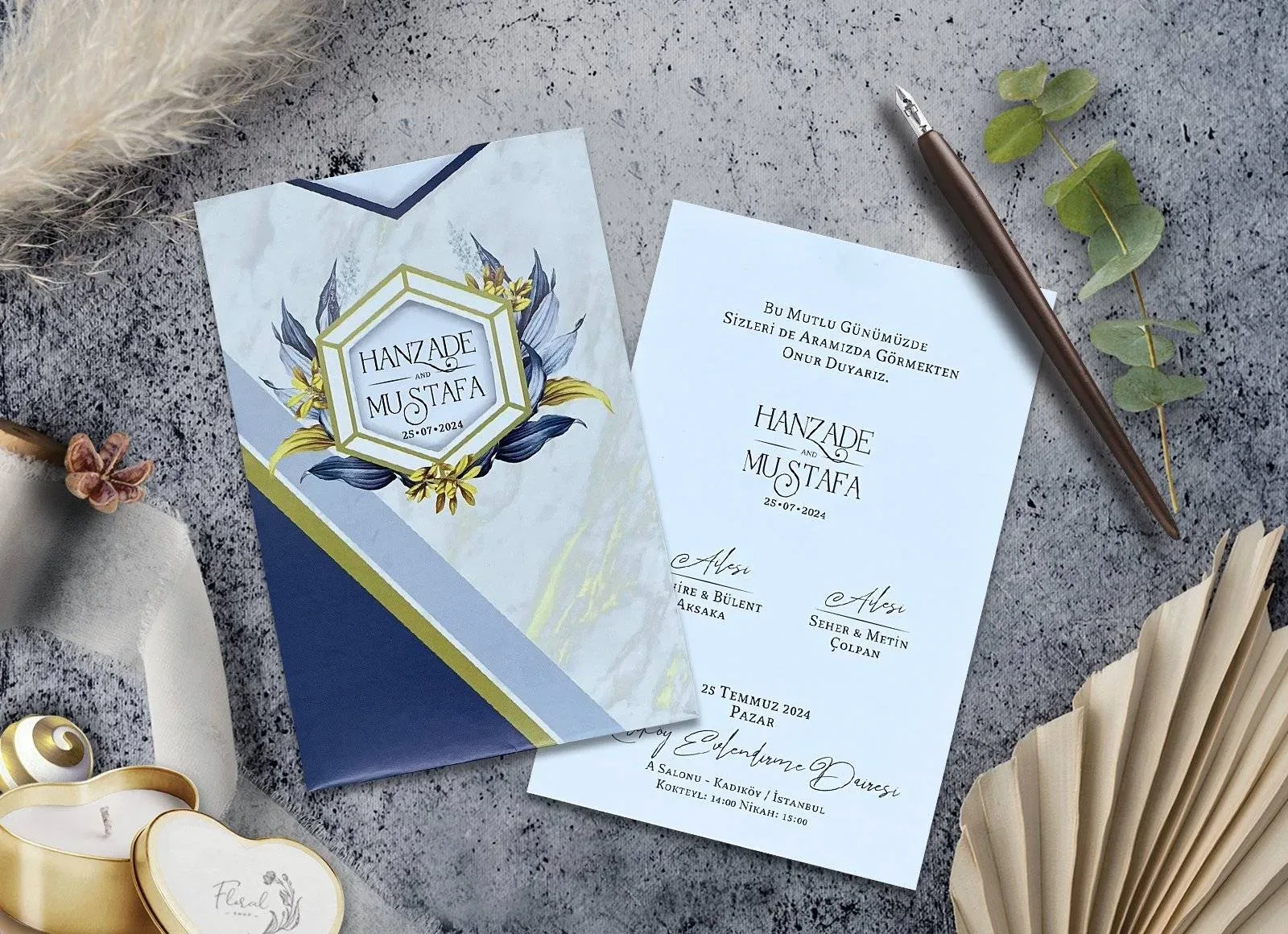 7032 Elegance Yeni Davetiye