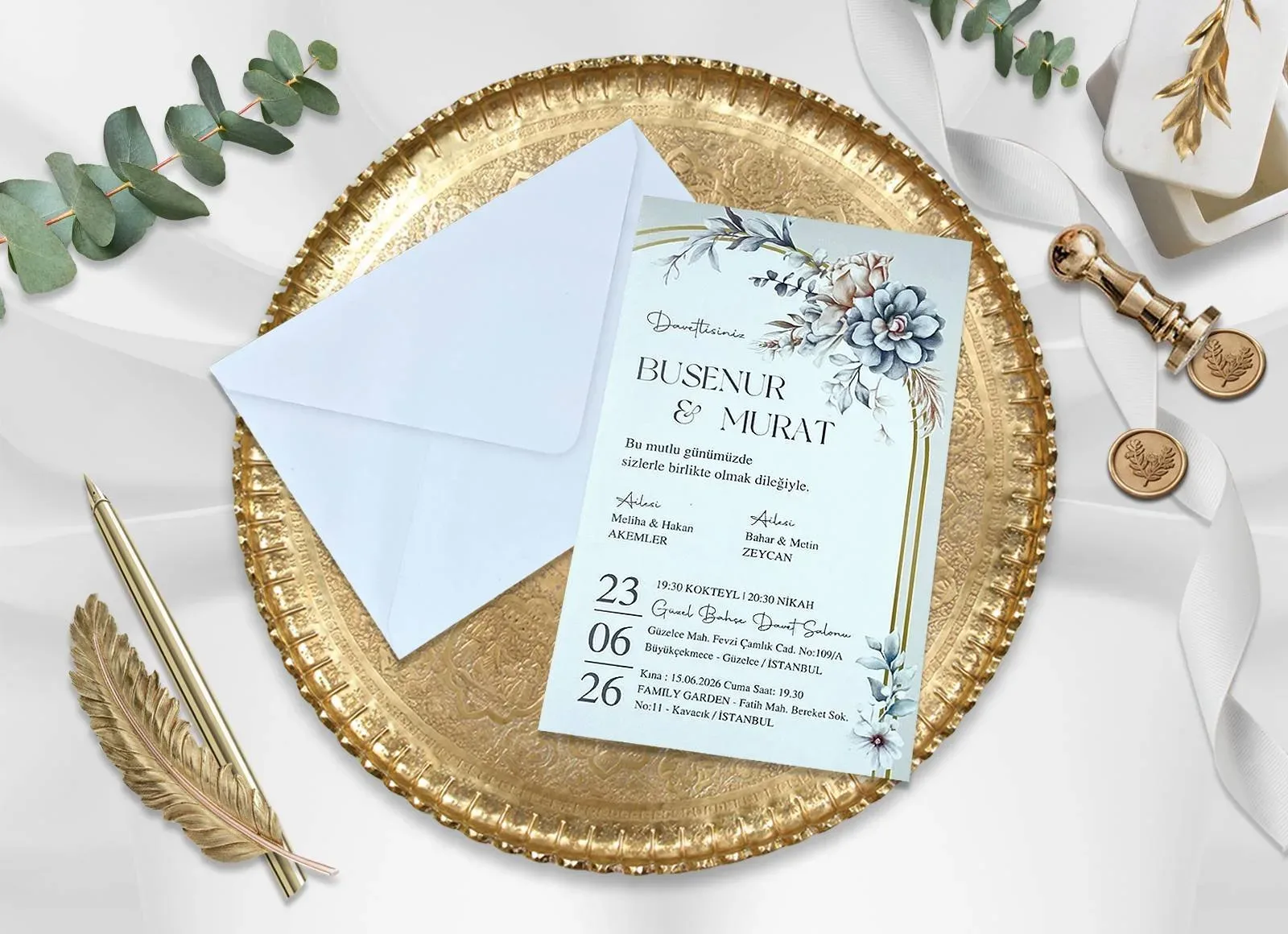 4038 Charisma Mia Davetiye